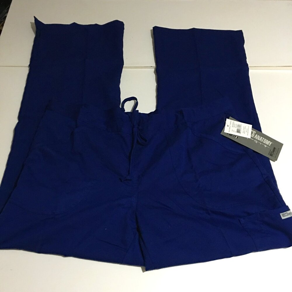 Grey's Anatomy Blue Twilight Straight Leg Pants Medium